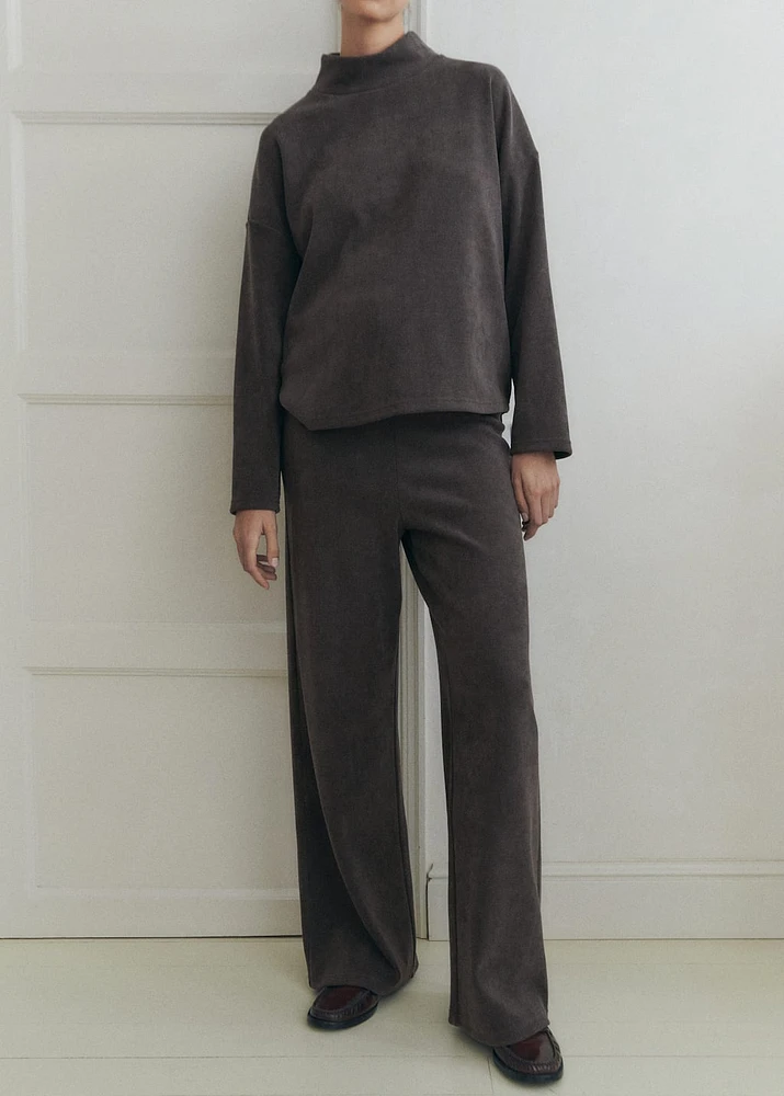 Corduroy maternity pants