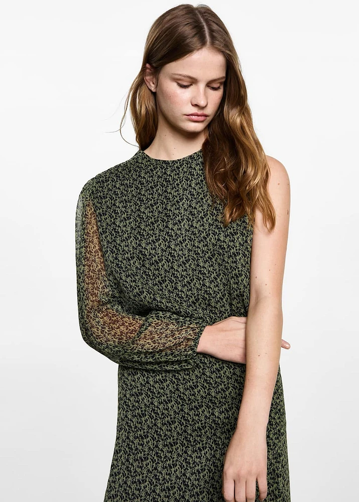 Asymmetrical blouse