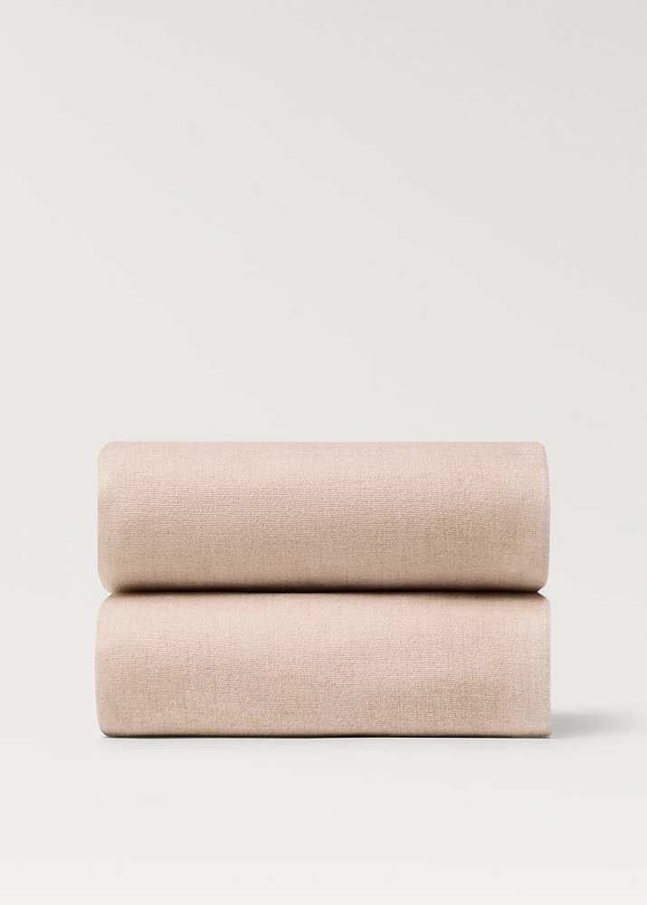 Children’s soft melange blanket