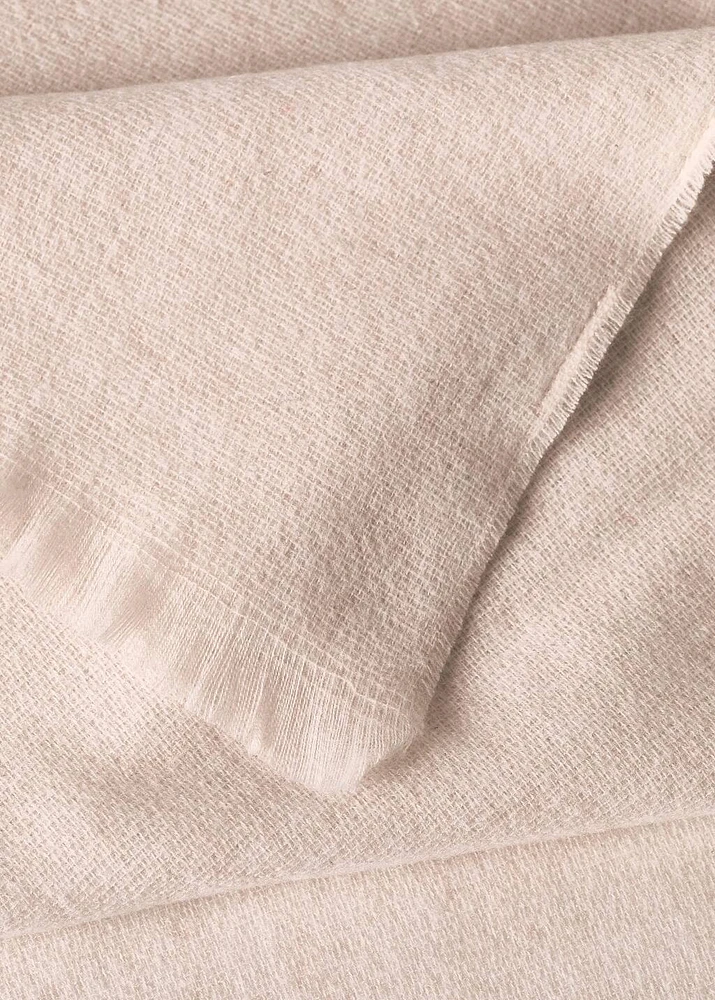 Children’s soft melange blanket