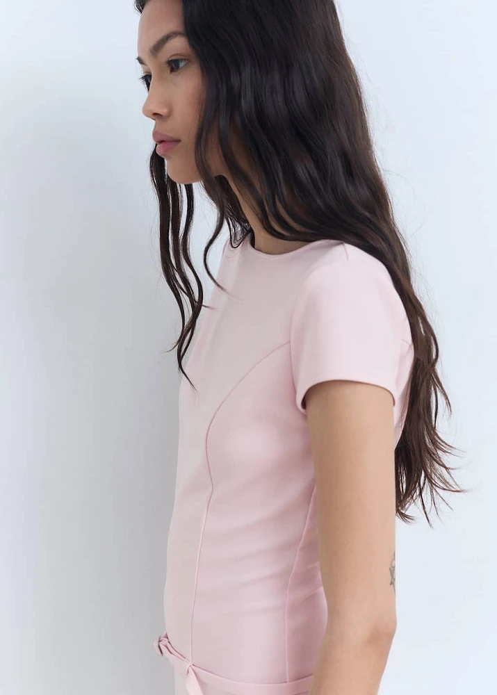 Short belted dress