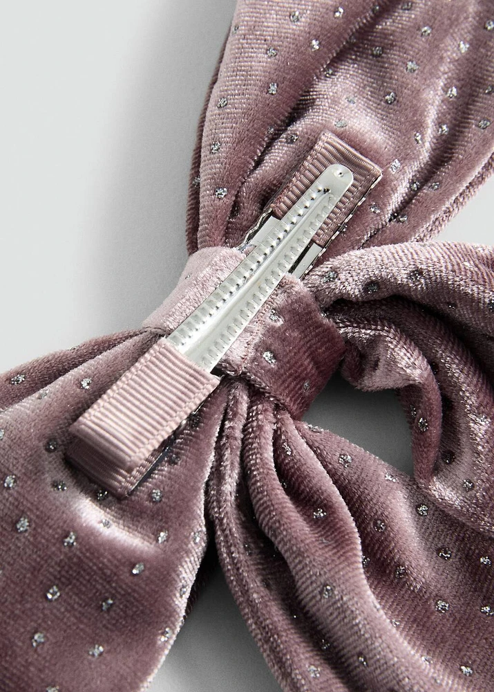 Bow hairclip