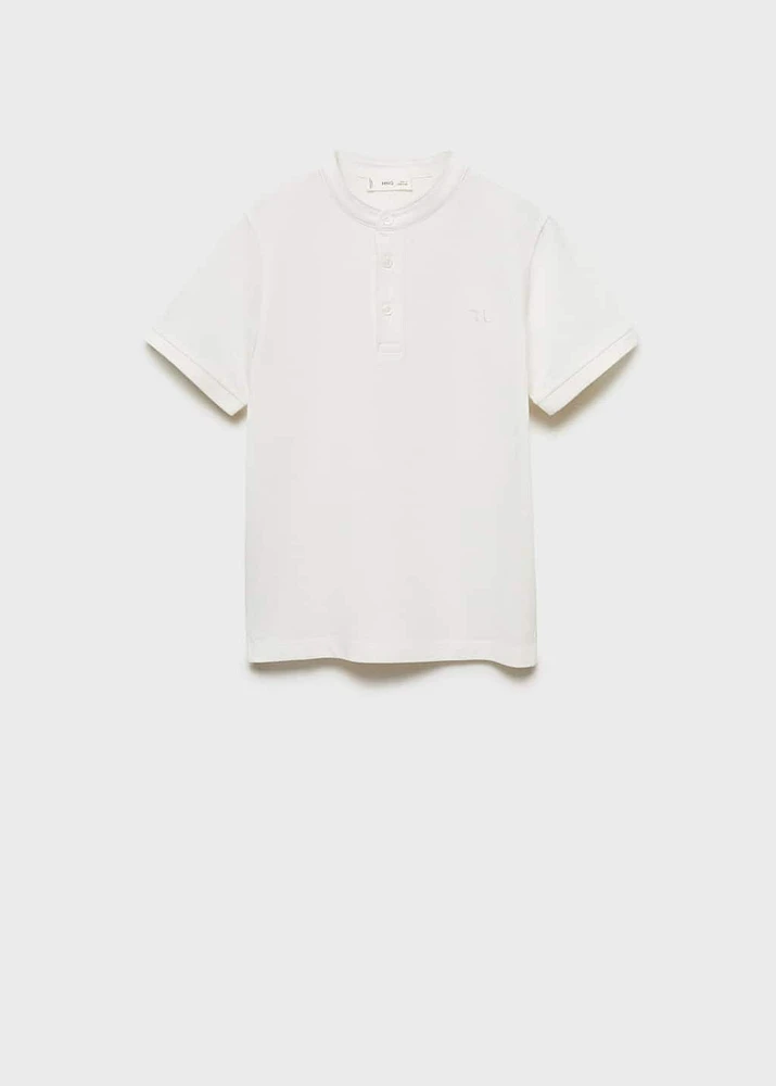 100% cotton polo shirt