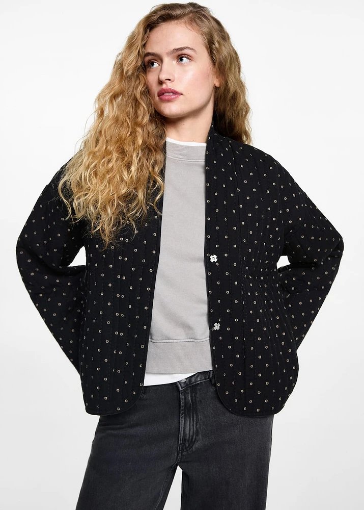 Quilted cotton jacket