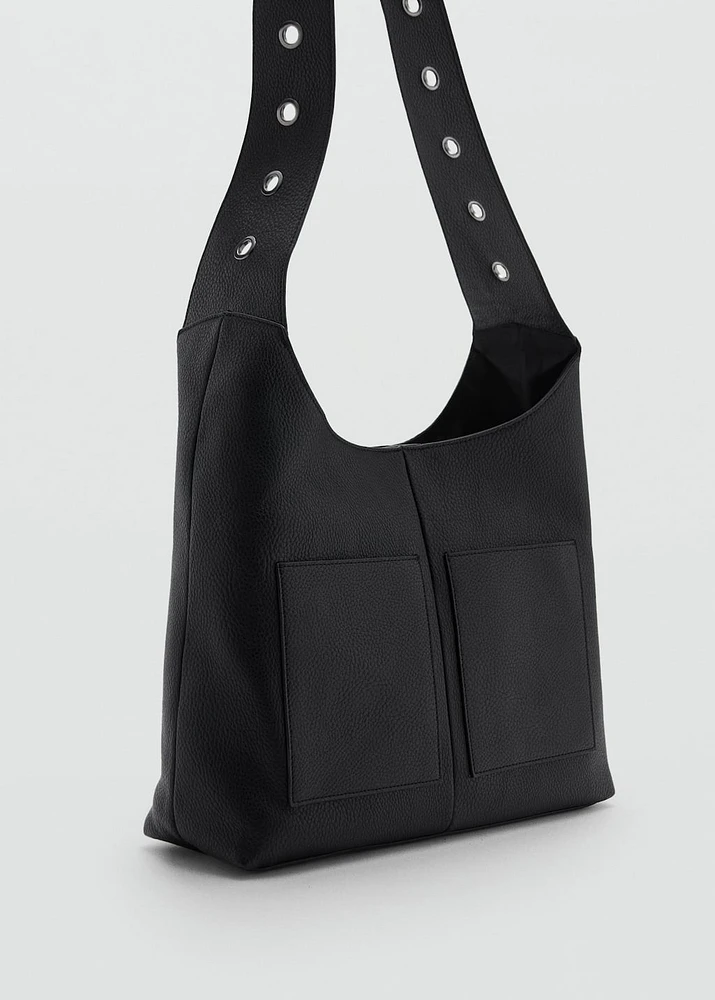 Studs handle bag