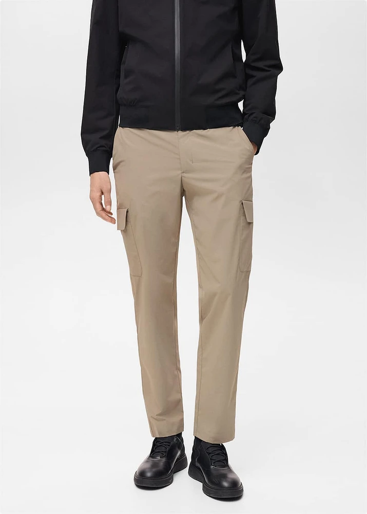Thermoregulating comfort stretch cargo pants