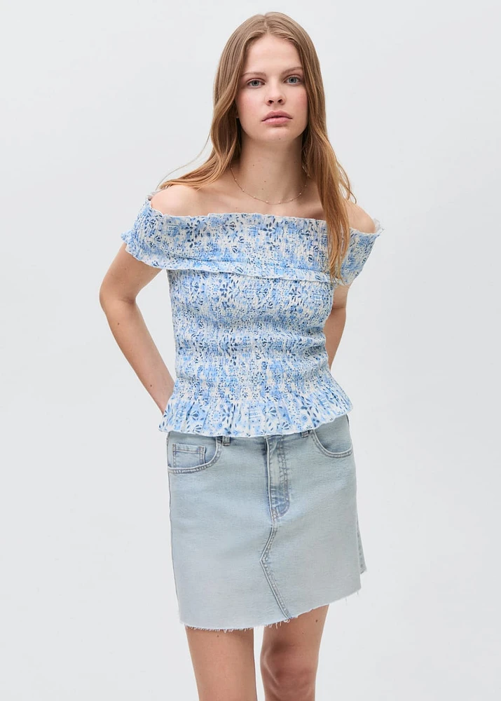 Off-shoulder top