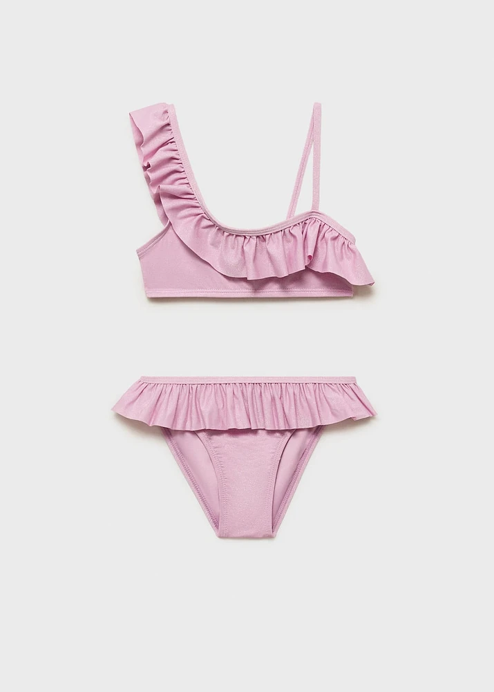 Ruffled bikini