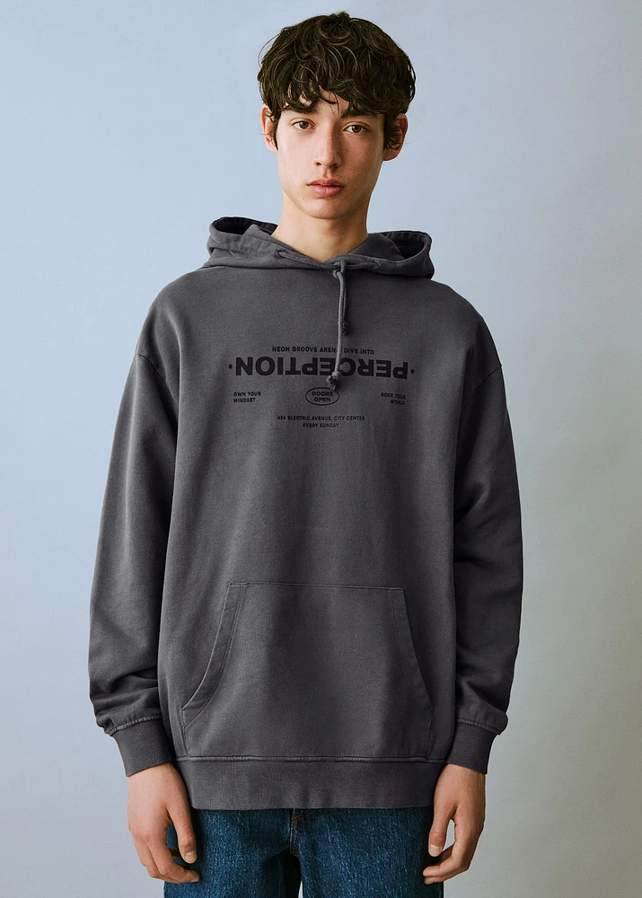 Kangaroo message sweatshirt