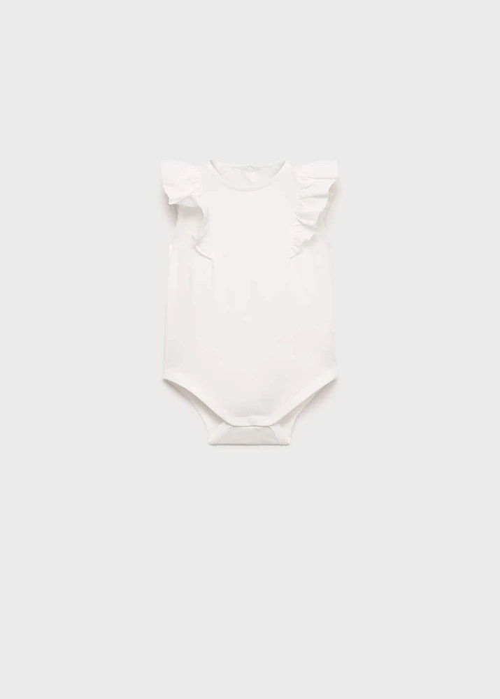 Ruffled cotton body