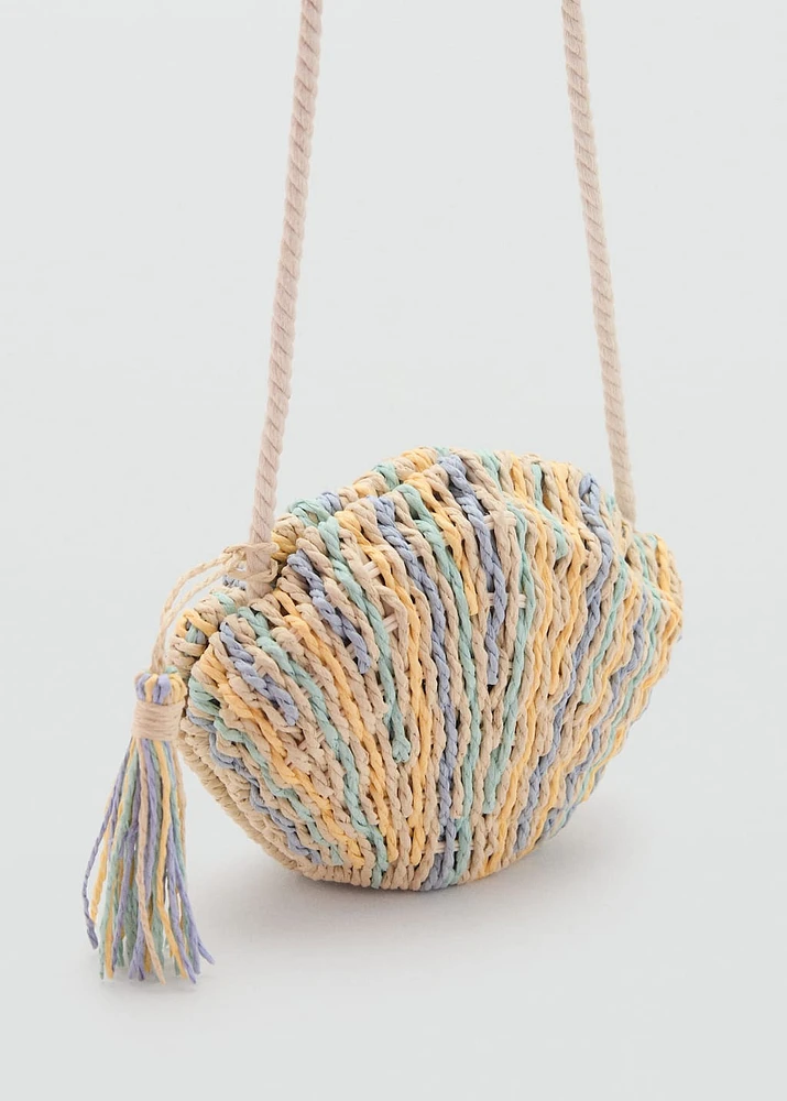 Shell basket bag