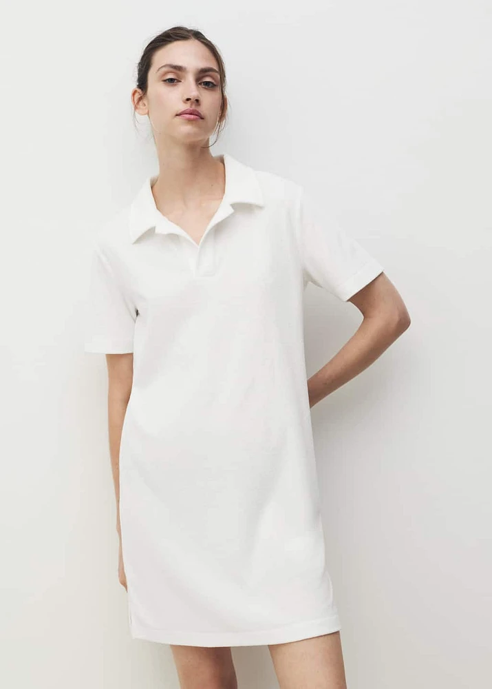 Terry cotton nightdress
