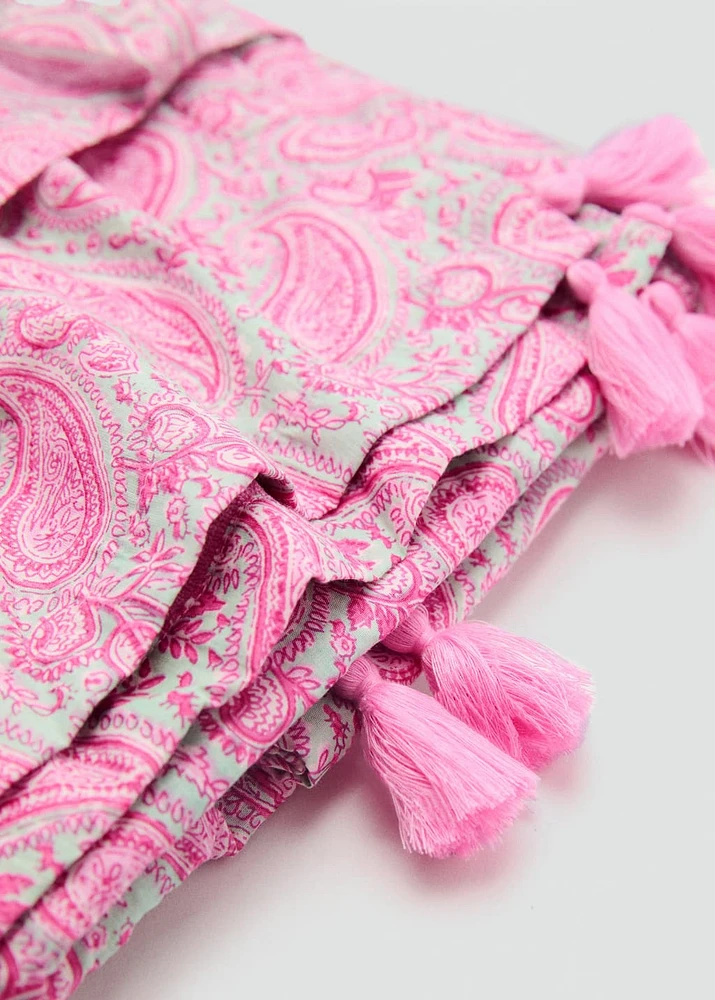 Printed beach towel