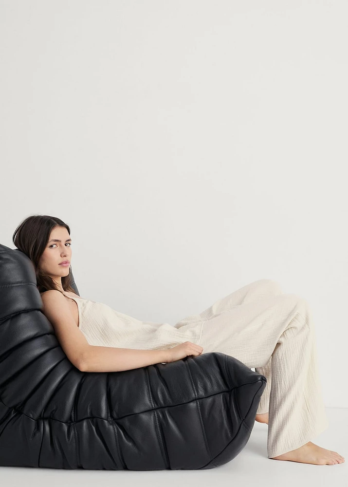 Plain cotton pajama pants