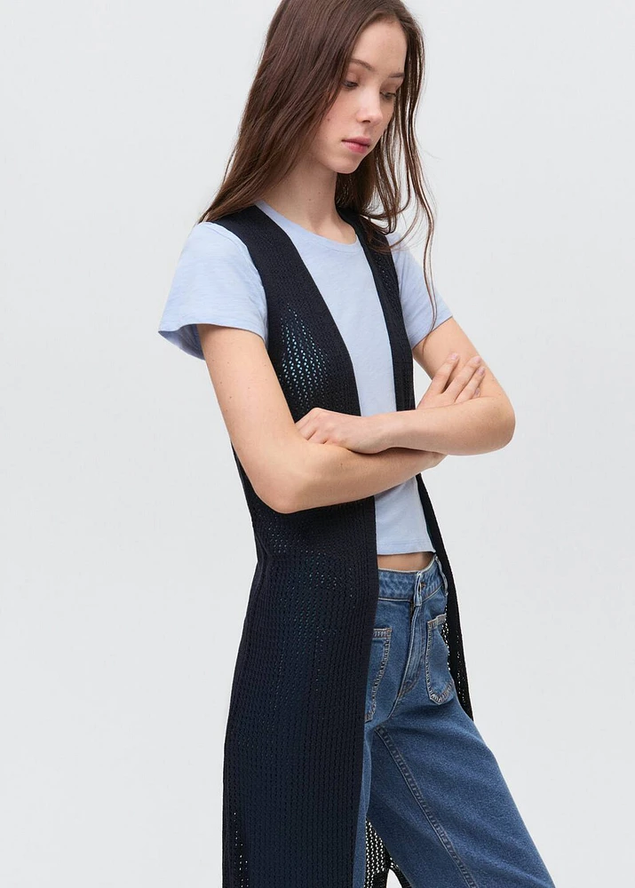 Long vest