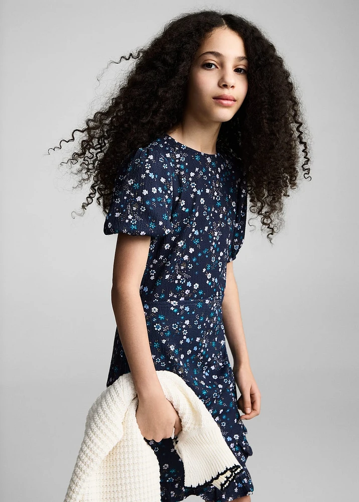 Short floral dress