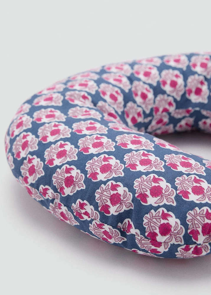 Printed travel pillow
