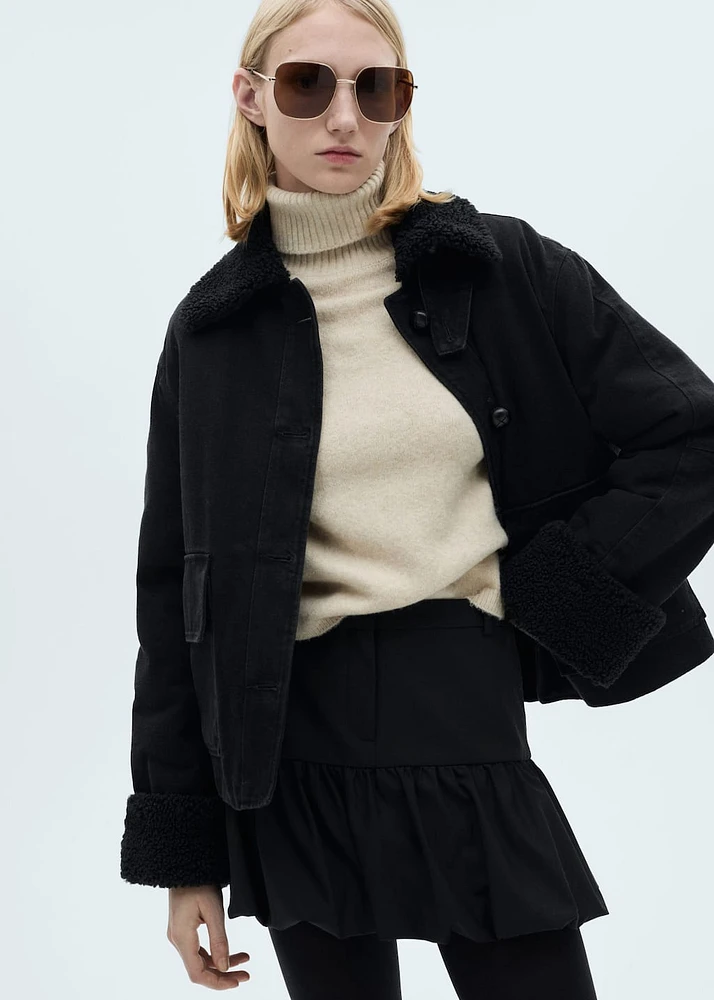 Double-sided fleece jacket