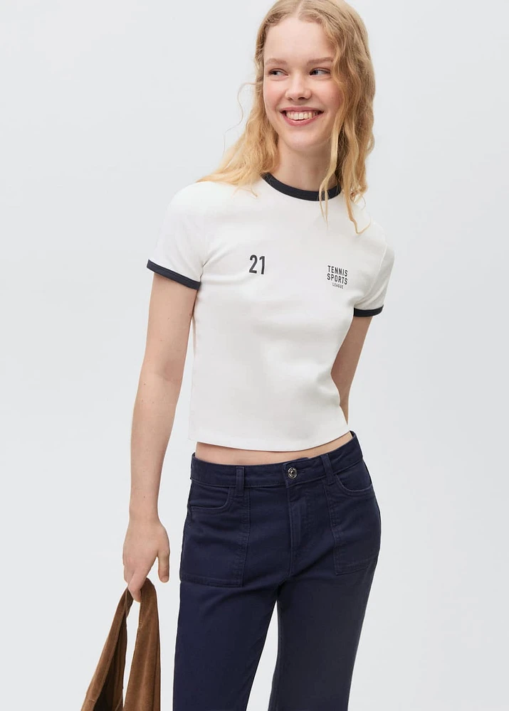 Flared jeans