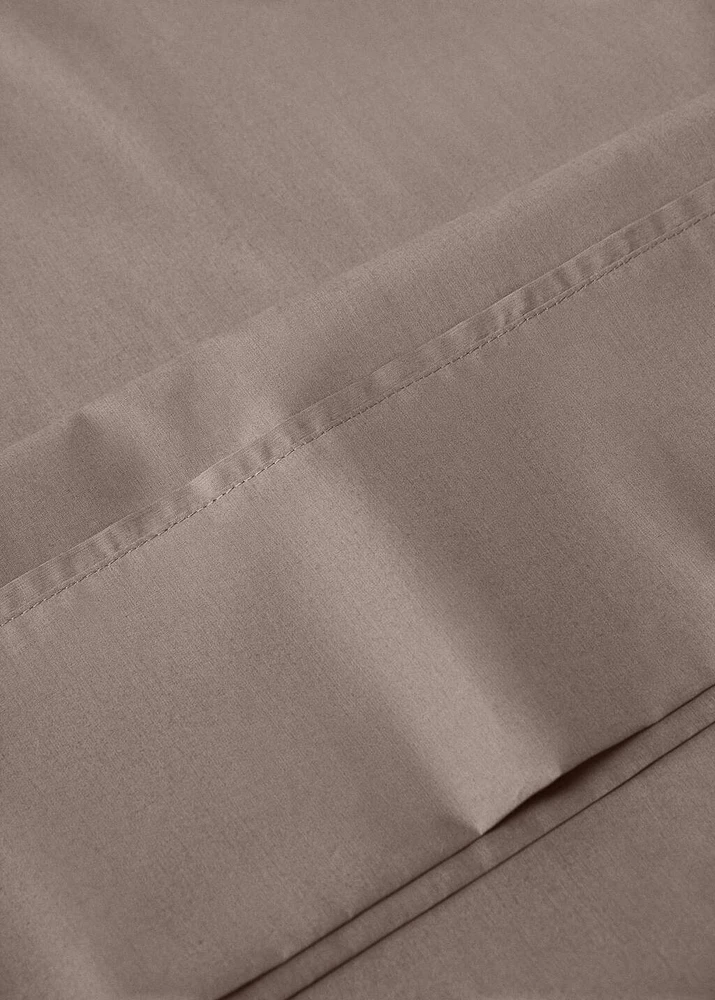 300-thread count cotton percale pillowcase 45x110 cm