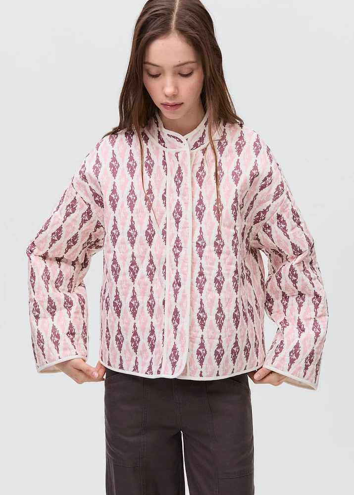 Quilted cotton jacket
