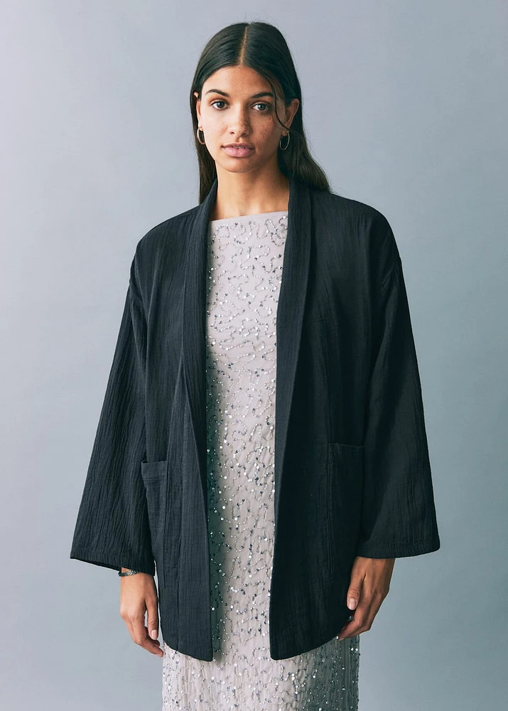 Bamboo kimono jacket