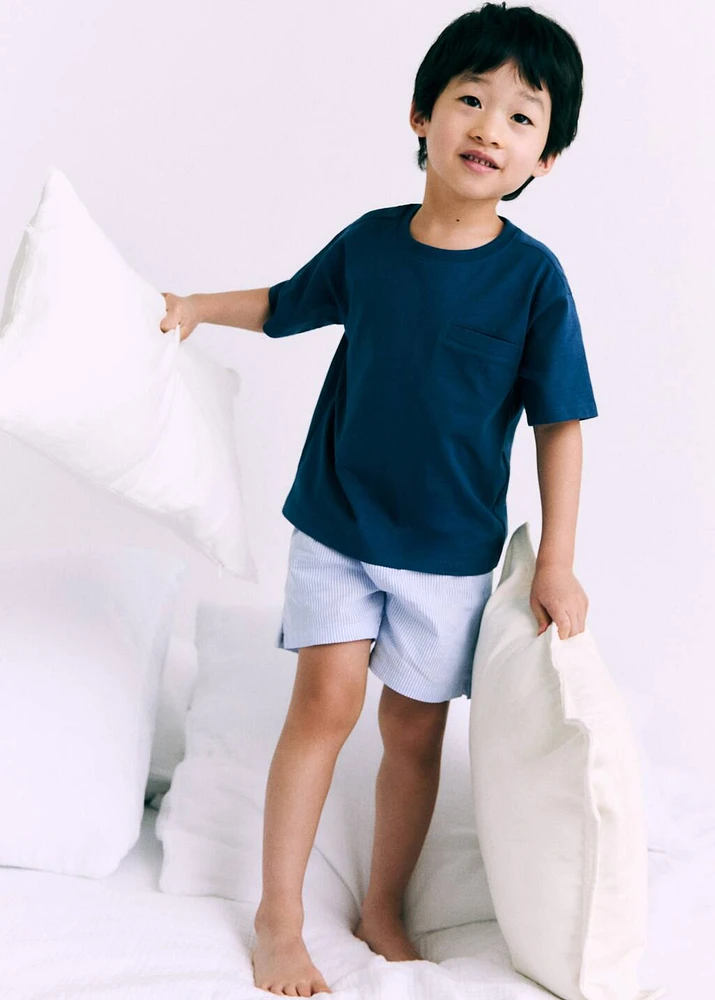 Striped short pyjamas