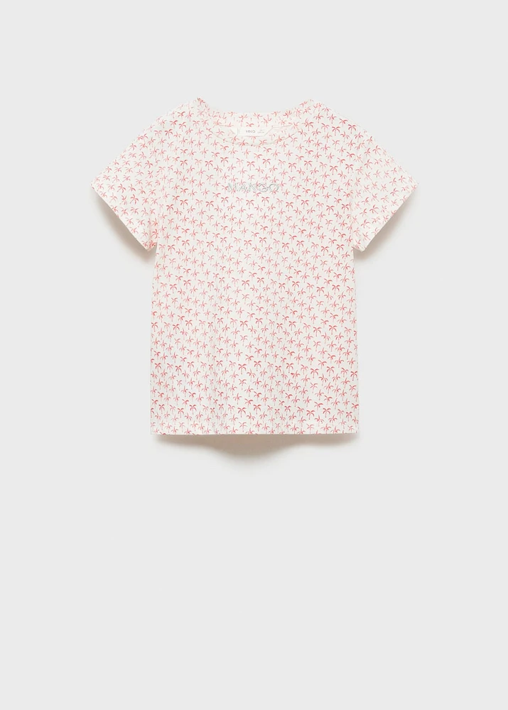 Printed logo T-shirt