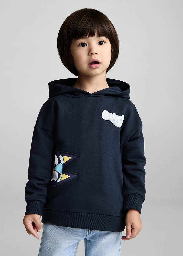 Bluey-print sweatshirt