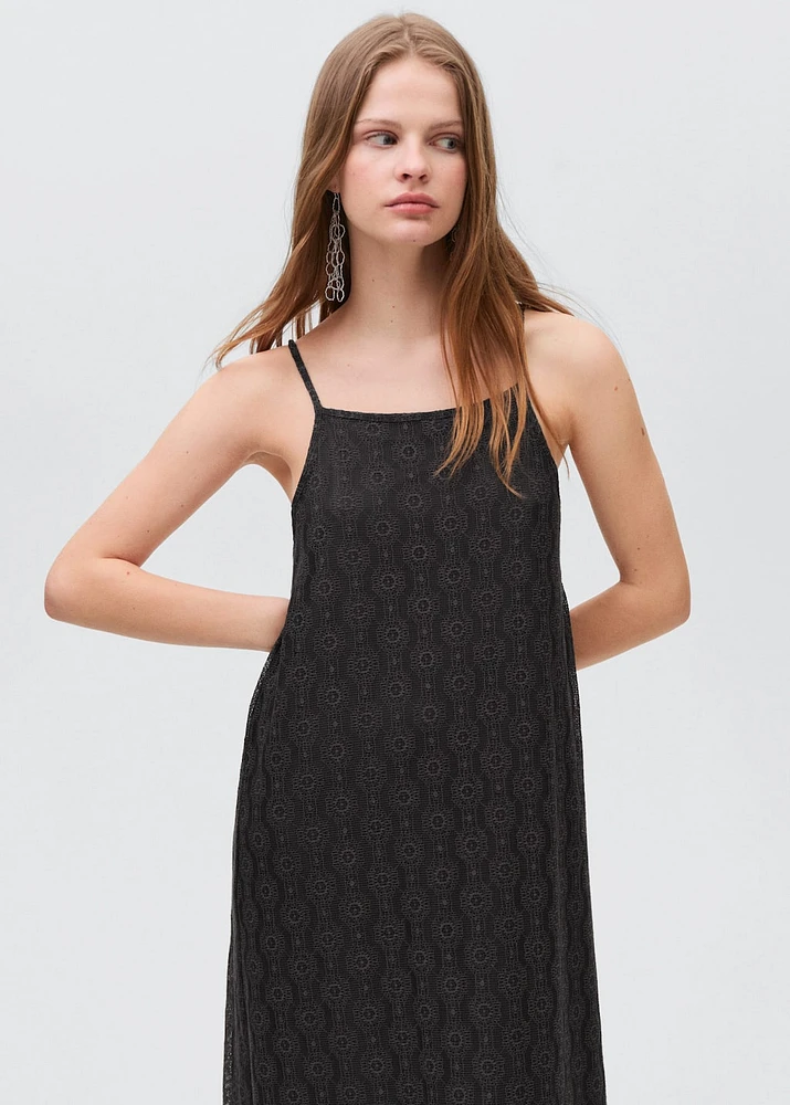Long lace dress