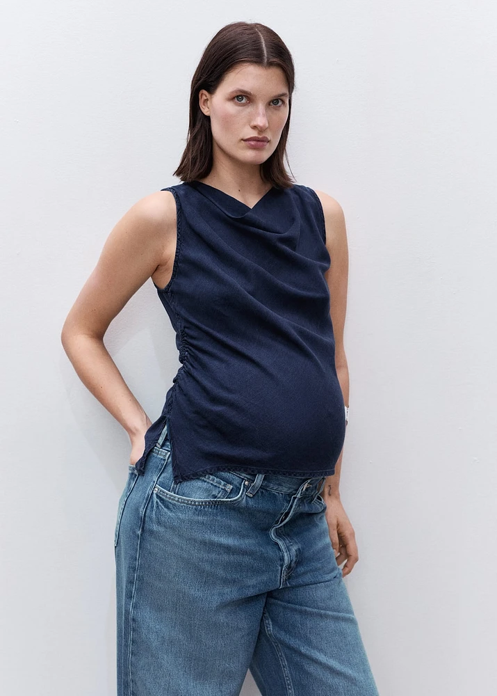 Lyocell maternity top