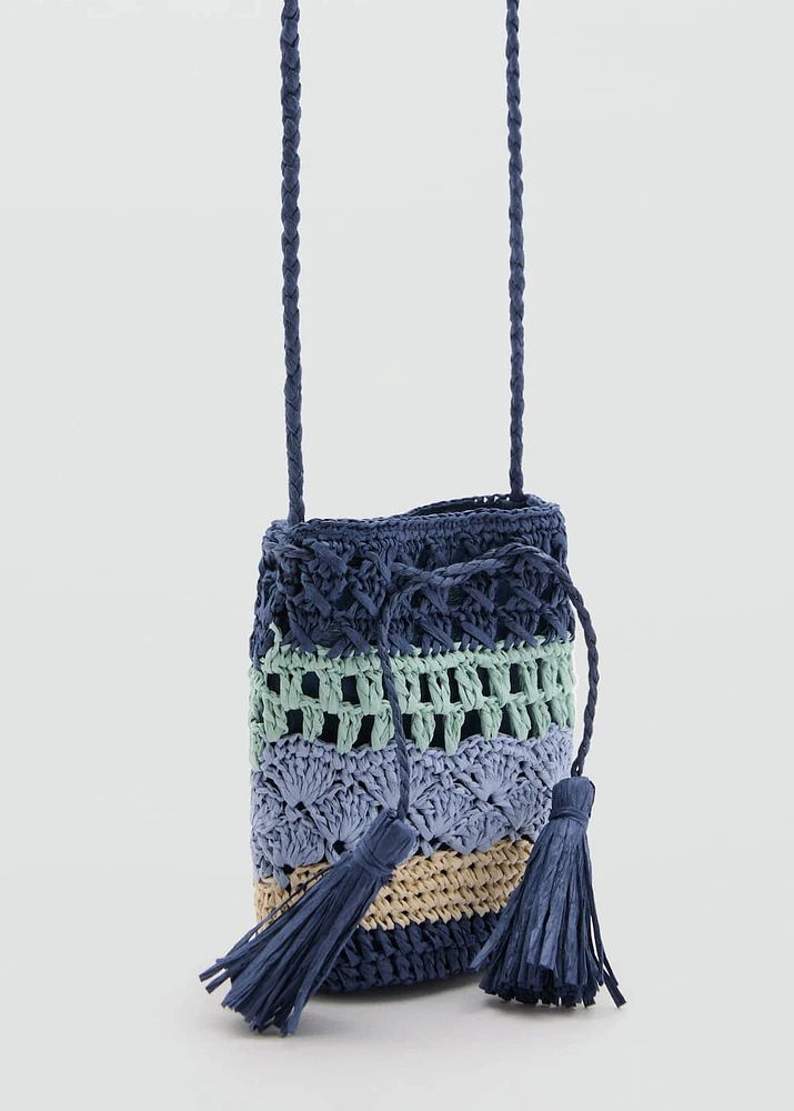 Contrast mini bag