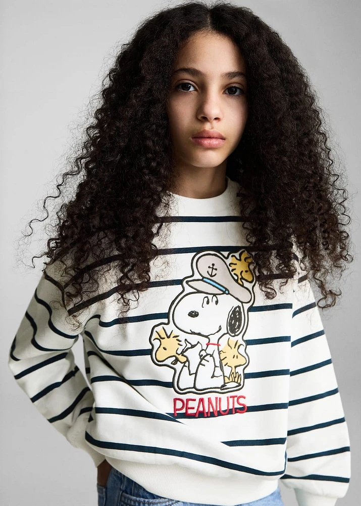 Snoopy cotton sweatshirt
