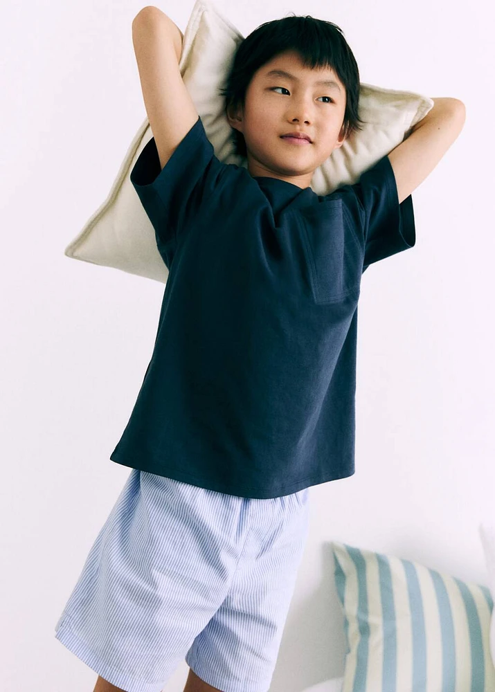 Striped short pyjamas