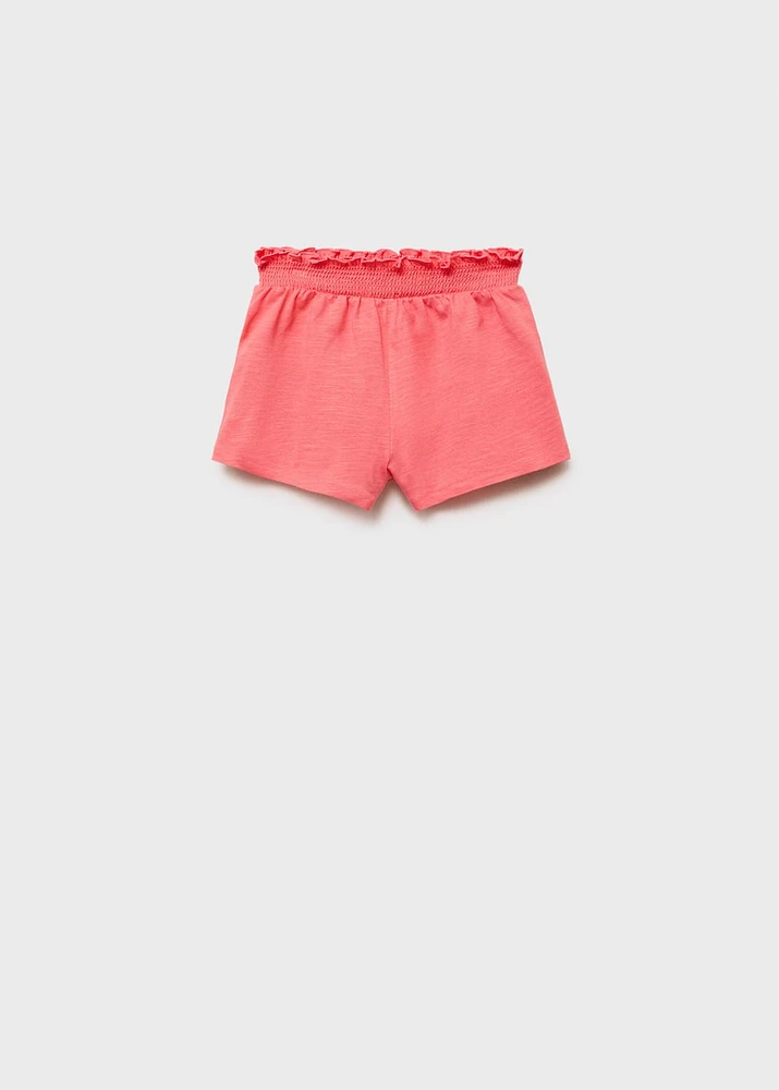 Ruffled shorts
