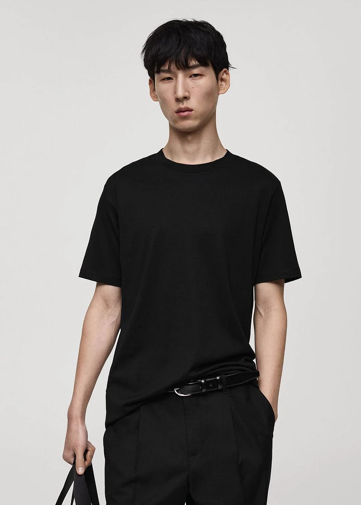 100% cotton T-shirt regular fit