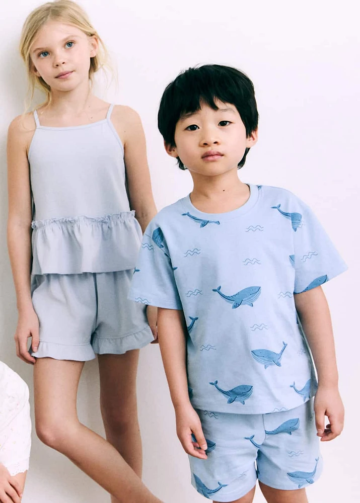 Cotton pyjama shorts pack