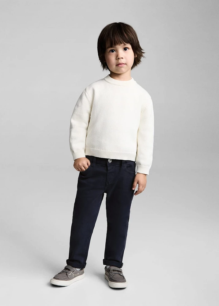Cotton chinos