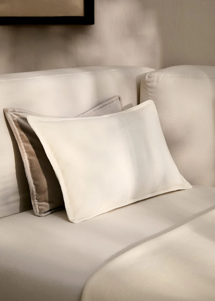 Velvet cushion cover 30x50 cm