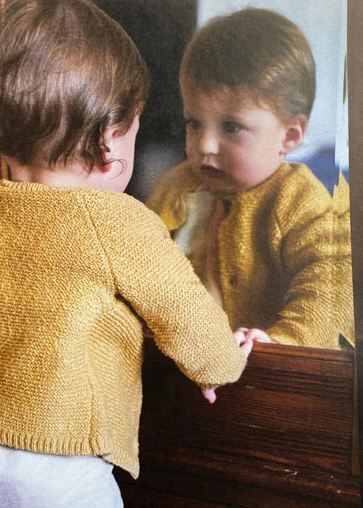 Knitted button cardigan