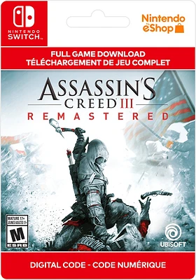 Assassin's Creed III Remastered - Digital