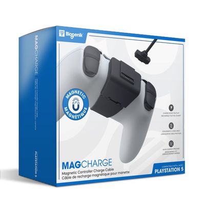 Adaptateur de charge magnétique et câble Biogenik Playstation 5 