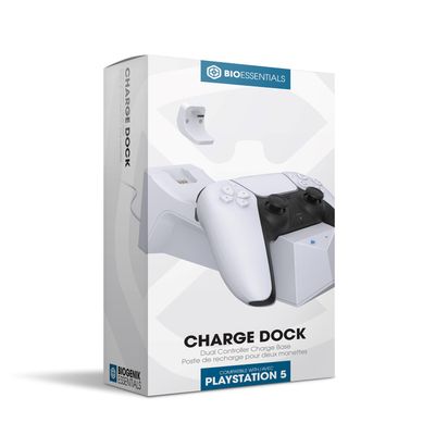 Station de charge à double contrôleur Biogenik Essentials Playstation 5 