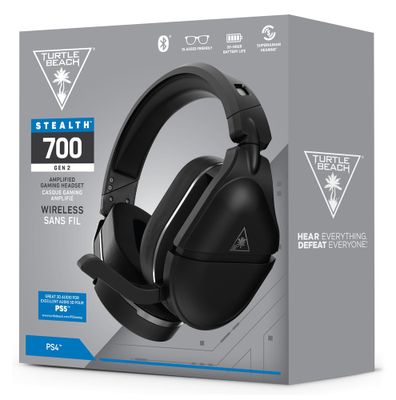 Casque gaming sans fil premium Stealth™ 700 Gen 2 Turtle Beach® pour PS5™ et PS4™ - Noir