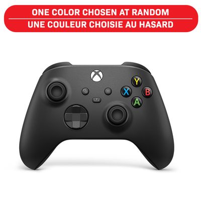 Manette sans fil Xbox (Rechargé) - Une couleur choisie au hasard 