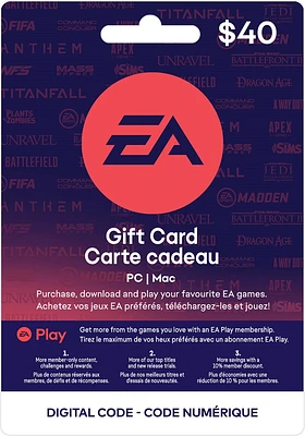 EA Digital Gift Card