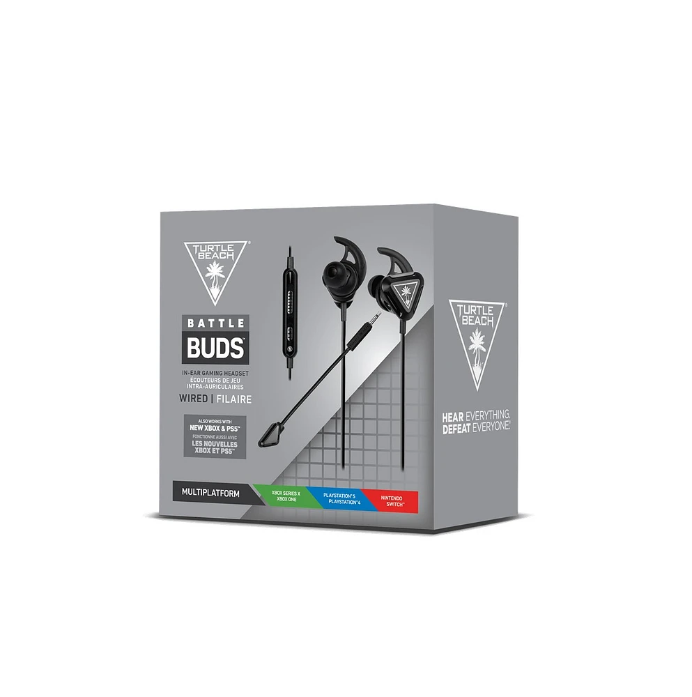 Turtle Beach Battle Buds Black/Silver 
