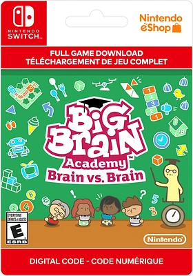Big Brain Academy: Brain vs. Brain  - Digital