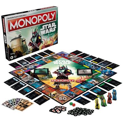 Monopoly: Star Wars Boba Fett Edition - Que l'anglais