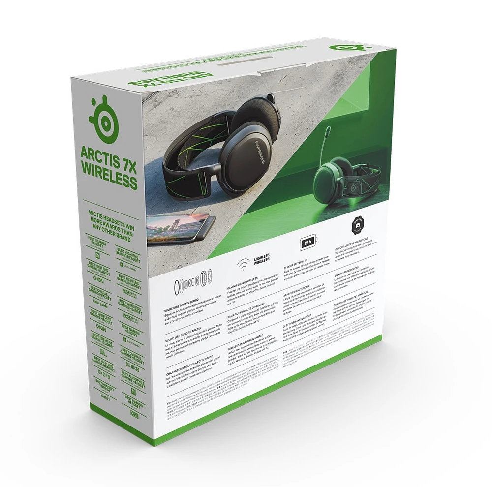 SteelSeries Arctis 7X Wireless Gaming Headset for Xbox - Black 